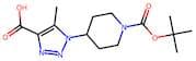 1-(1-(Tert-butoxycarbonyl)piperidin-4-yl)-5-methyl-1H-1,2,3-triazole-4-carboxylic acid