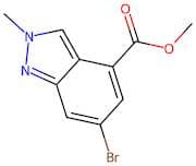 Methyl 6-bromo-2-methyl-2h-indazole-4-carboxylate