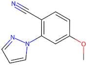 4-Methoxy-2-(1H-pyrazol-1-yl)benzonitrile