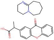 2-(9-Oxoxanthen-2-yl)propionic Acid 1,8-Diazabicyclo[5.4.0]undec-7-ene Salt