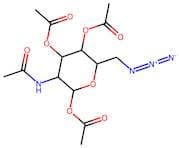 2-Acetamido-1,3,4-tri-O-acetyl-6-azido-2,6-dideoxy-D-glucopyranose