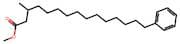 Methyl 3-Methyl-15-phenylpentadecanoate