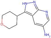 3-(Tetrahydro-2H-pyran-4-yl)-1H-pyrazolo[3,4-b]pyridin-5-amine