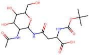 Nω-(2-Acetamido-2-deoxy-β-D-glucopyranosyl)-Nα-(tert-butoxycarbonyl)-L-asparagine