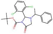 tert-Butyl (R)-2-(2,6-Dichlorophenyl)-5-oxo-3-[(R)-1-phenylethyl]imidazolidine-1-carboxylate