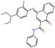 2-Phenylcarbamoyl-1,4-naphthoquinone-4-(4-diethylamino-2-methylphenyl)imine