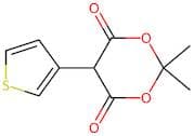 2,2-Dimethyl-5-(3-thienyl)-1,3-dioxane-4,6-dione