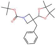 tert-Butyl 3-Benzyl-3-(4,4,5,5-tetramethyl-1,3,2-dioxaborolan-2-yl)azetidine-1-carboxylate