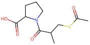 1-[(2S)-3-(Acetylthio)-2-methylpropionyl]-L-proline