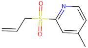2-(Allylsulfonyl)-4-methylpyridine