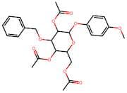4-Methoxyphenyl 2,4,6-Tri-O-acetyl-3-O-benzyl-β-D-glucopyranoside