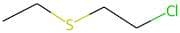2-Chloroethyl ethyl sulphide