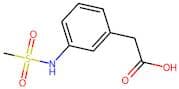 {3-[(Methylsulphonyl)amino]phenyl}acetic acid