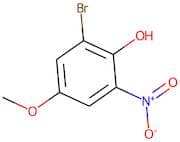 2-Bromo-4-methoxy-6-nitrophenol