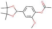 2-Methoxy-4-(4,4,5,5-tetramethyl-1,3,2-dioxaborolan-2-yl)phenyl acetate