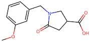 1-(3-Methoxybenzyl)-5-oxopyrrolidine-3-carboxylic acid