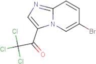 1-(6-Bromoimidazo[1,2-a]pyridin-3-yl)-2,2,2-trichloroethanone