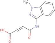 4-[(1-Methyl-1H-indazol-3-yl)amino]-4-oxobut-2-enoic acid