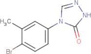 4-(4-Bromo-3-methylphenyl)-2,4-dihydro-3H-1,2,4-triazol-3-one