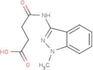 4-[(1-Methyl-1H-indazol-3-yl)amino]-4-oxobutanoic acid