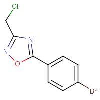 5-(4-Bromophenyl)-3-(chloromethyl)-1,2,4-oxadiazole