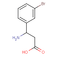 3-Amino-3-(3-bromophenyl)propanoic acid