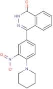 4-(3-Nitro-4-piperidin-1-ylphenyl)phthalazin-1(2H)-one
