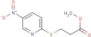 Methyl 3-[(5-nitropyridin-2-yl)thio]propanoate
