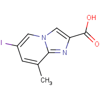 6-Iodo-8-methylimidazo[1,2-a]pyridine-2-carboxylic acid