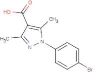 1-(4-Bromophenyl)-3,5-dimethyl-1H-pyrazole-4-carboxylic acid