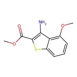 Methyl 3-amino-4-methoxy-1-benzothiophene-2-carboxylate