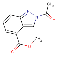 Methyl 2-acetyl-2H-indazole-4-carboxylate