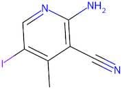 2-Amino-5-iodo-4-methylnicotinonitrile