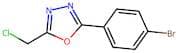2-(4-Bromophenyl)-5-(chloromethyl)-1,3,4-oxadiazole