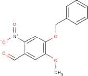 4-(Benzyloxy)-5-methoxy-2-nitrobenzaldehyde