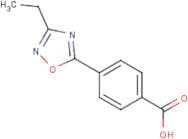 4-(3-Ethyl-1,2,4-oxadiazol-5-yl)benzoic acid
