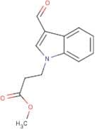 Methyl 3-(3-formyl-1H-indol-1-yl)propanoate