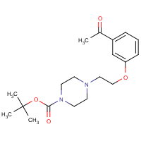 3-[2-(4-tert-Butoxycarbonylpiperazin-1-yl)ethoxy]acetophenone