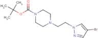 tert-Butyl 4-[2-(4-bromo-1H-pyrazol-1-yl)ethyl]piperazine-1-carboxylate