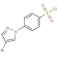 4-(4-Bromo-1H-pyrazol-1-yl)benzenesulfonyl chloride