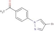 1-[4-(4-Bromo-1H-pyrazol-1-yl)phenyl]ethanone