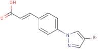 3-[4-(4-Bromo-1H-pyrazol-1-yl)phenyl]acrylic acid