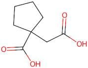 1-(Carboxymethyl)cyclopentane-1-carboxylic acid