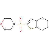 4-(4,5,6,7-Tetrahydro-1-benzothien-2-ylsulfonyl)morpholine