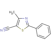 4-Methyl-2-phenyl-1,3-thiazole-5-carbonitrile