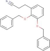 3-[2,3-Di(benzyloxy)phenyl]propanenitrile