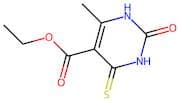 Ethyl 6-methyl-2-oxo-1,2,3,4-tetrahydro-4-thioxopyrimidine-5-carboxylate