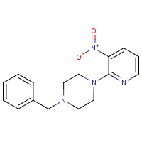 1-Benzyl-4-(3-nitropyridin-2-yl)piperazine