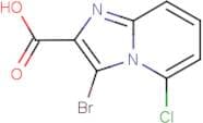 3-Bromo-5-chloroimidazo[1,2-a]pyridine-2-carboxylic acid