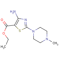 Ethyl 4-amino-2-(4-methylpiperazin-1-yl)-1,3-thiazole-5-carboxylate